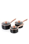 LINEAR 3 Piece Saucepan Set