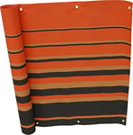 Angerer Brise-Vue Design No. 200 Marron-Orange, 75 cm, Longueur: 8 mètre