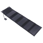 VGEBY solpanel 15W hopfällbar solpanel, 15W USB högeffektiv IP65 vattentät solpanel sportmarkis