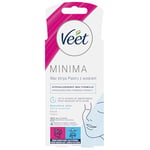 VEET MINIMA Pansements de cire d'épilation faciale pour les peaux sensibles 20 pcs