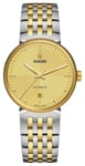 RADO R48903253 Florence Automatic (39mm) Embossed Gold Dial Watch