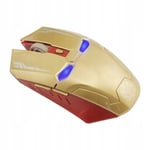 Souris de jeu sans fil Iron Man Led 1600 DPI,LOG1001