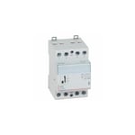 412553 Legrand - Contacteur jour nuit triphasé 4P bobine 230V - 40A - contact 4NO - 3 modules