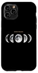 iPhone 11 Pro Phases of the Moon - Cool Moon and Stars - Night Sky Case