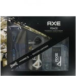 Coffret Axe Peace 3 Pieces Contenant 1 Rasoir Wilkinson Hydro 5 1 Deodorant Axe Peace Et 1 Apres Rasage Axe Peace