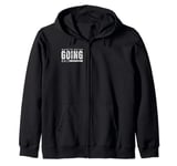 We're Not Going Back Harris for President Zip Hoodie