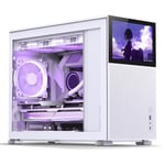 Jonsbo D31 Mesh Screen Micro-ATX PC Case – White, Tempered Glass