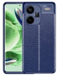 Xiaomi Redmi Note 13 Pro Plus 5G      Leather Texture Case    [Navy]