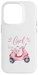 iPhone 14 Pro Cute Scooter Girl Art For Women Kids Scooter Life Lover Case