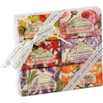 Nesti Dante Firenze Tvål och duschgel Sets Soap Set Gillyflower & Fuchsia + Rose & Peony + Cherry Blossom & Basil + Lily & Narcissus + Wisteria and Lilac + Lavender & Verbena 1 Stk. (309,00 kr / 1 st.)