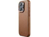 Troubadour Goods Limited Etui Mujjo Full Leather Case Apple Iphone 15 Pro Magsafe (Tan)