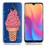 Deco Xiaomi Redmi 8A skal - Glass