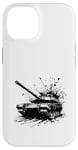 Coque pour iPhone 14 #snirt T-shirt à capuche avec motif Abraham Panzer Léopard