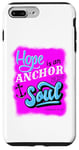 Coque pour iPhone 7 Plus/8 Plus Hope is an Anchor to the Soul - Hébreux 6:19 Christian