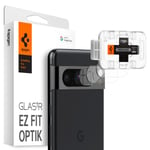 Spigen Google Pixel 8 Pro Kameraskydd Glas.tR EZ Fit Optik Crystal Clear 2-pack