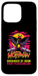 Coque pour iPhone 15 Pro Max Mothman Funny Cryptide Harbinger of Doom, mi-homme, mi-mois