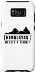 Coque pour Galaxy S8+ Himalaya Mountain Summit Adventure Randonnée Nature