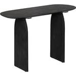 Table de console, meuble de console en bois de manguier coloris noir - Longueur 110 x Profondeur 45 x Hauteur 77 cm Pegane