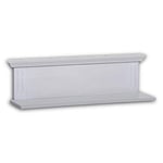 Stella Trading Laura Baby Room Country House Style – Versatile Wall Shelf in Solid, White Pine, 93 x 24 x 22 cm