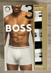 Hugo Boss 3 Pack Revive Boxer/trunk Viscose Stretch Size Uk Small BNIB