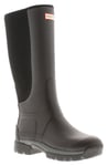 Hunter Mens Wellies Rubber Balmoral Tall Slip On black UK Size 6