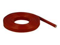 Delock Fire-Proof Sleeving Silicone-Coated - Böjligt Kabelrör - 5 M - Röd