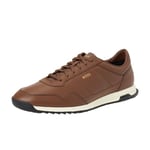 BOSS Men's Zayn_Lowp_lttb Low_Profile, Dark Brown, 10 UK