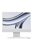 Apple Imac (M3, 2023) 24 Inch With Retina 4.5K Display, 8-Core Cpu And 10-Core Gpu, 512Gb Ssd - Silver - Imac + Microsoft 365 Family 1 Year