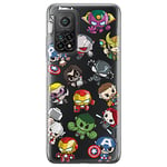 ERT GROUP Coque de téléphone Portable pour Xiaomi Redmi Note 11T 5G/11S 5G/POCO M4 Pro 5G Original et sous Licence Officielle Marvel Motif Avengers 024, partiel imprimé