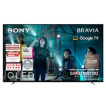 Sony BRAVIA XR, XR-55A80L, 55 Inch, OLED, Smart TV, 4K HDR, Google TV, ECO PACK, BRAVIA CORE, Perfect for PlayStation5, Metal Flush Surface Design, 5 Year Warranty