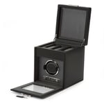 Wolf Viceroy Watch Winder 1 ur Sort Imiteret Læder 456102 - Unisex - Synthetic leather