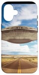 Coque pour iPhone 16 UFO FUNNY THE END IS PRECHE 51 EXTERNETTOIRES Vaisseau SPATIAL VOLANT OVNI