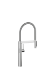 BLANCO Culina-S II Sensor Pull-Out Swivel Spout Single Lever Kitchen Tap, Pvd Steel