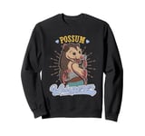 Opossum zookeeper canned food cute wildlife biologist possum Sweatshirt