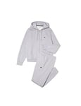 Lacoste Men's Wh2528 tracksuit, Silver China, XXXL