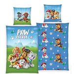 HERDING Paw Patrol Glow in the Dark sängkläder blå 135 x 200 cm