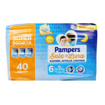 PAMPERS SOLE E LUNA Pack Trilo Taille 6 De 40 Couches (15-30 KG)