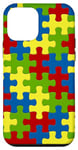 Coque pour iPhone 12 mini Autism Awareness Puzzle Pieces Case 2