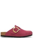 Birkenstock Big Buckle Boston Very Exclusive Clogs - Red