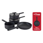 Scoville Ultra Lift Non-stick Aluminium 4+1 Piece Pan Set