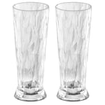 Koziol Ölglas Club No. 11 500 ml Crystal Clear 2-pack 4418535