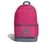 Adidas Clas Bp Bos Sports Backpack - Real Magenta/Tech Ink/Tech Ink, NS