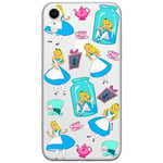 ERT GROUP Coque de téléphone Portable pour Iphone XR Original et sous Licence Officielle Disney Motif Alice 011 Parfaitement adapté à la Forme du téléphone Portable, partiel imprimé