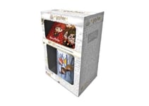 Pyramid International Harry Potter Mug, Coaster and Keyring Set in Presentation Gift Box (Chibi Design) 11oz Ceramic Mug - Official Merchandise
