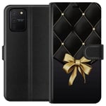 Samsung Galaxy S10 Lite Sort Lommebokdeksel Elegant Rosett