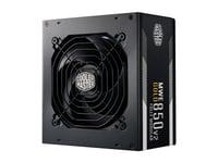 Cooler Master Mwe Gold 850 V2 Atx 3.0 Ready, 850 W, 100 - 240 V, 50/60 Hz, 6 - 12 A, Aktiv, 100 W