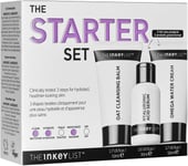 The INKEY List Starter Set, Oat Cleansing Balm, Hyaluronic Acid Serum & Omega Wa