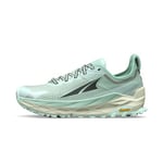 ALTRA Women's Olympus 5 AL0A7R74 Trail Running, Silver/Blue, 10