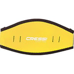 Cressi Mask Strap Cover - Neoprene Headboard for Diving Masks, One Size, Adult Unisex, Yellow