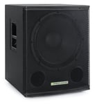 Subwoofer Actif 300W Caisson de Basses Haut-Parleur 15'' Bassreflex HiFi DJ PA